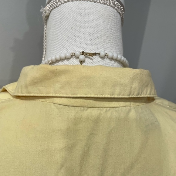Vintage yellow button down shirt - Picture 7 of 7